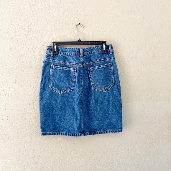 JUST‎ Denim Button Up ‘Pauline Skirt’ - Picture 4 of 8